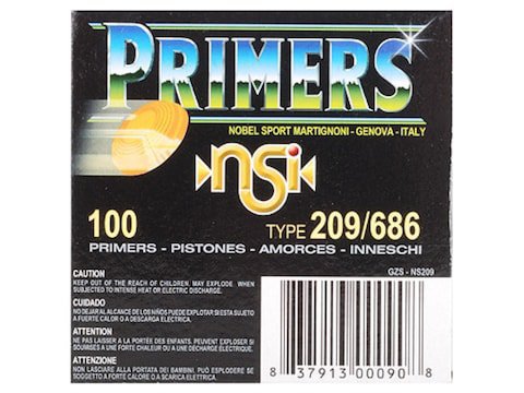 Nobel Sport 209 Primers Nobel Sport 209 Primers